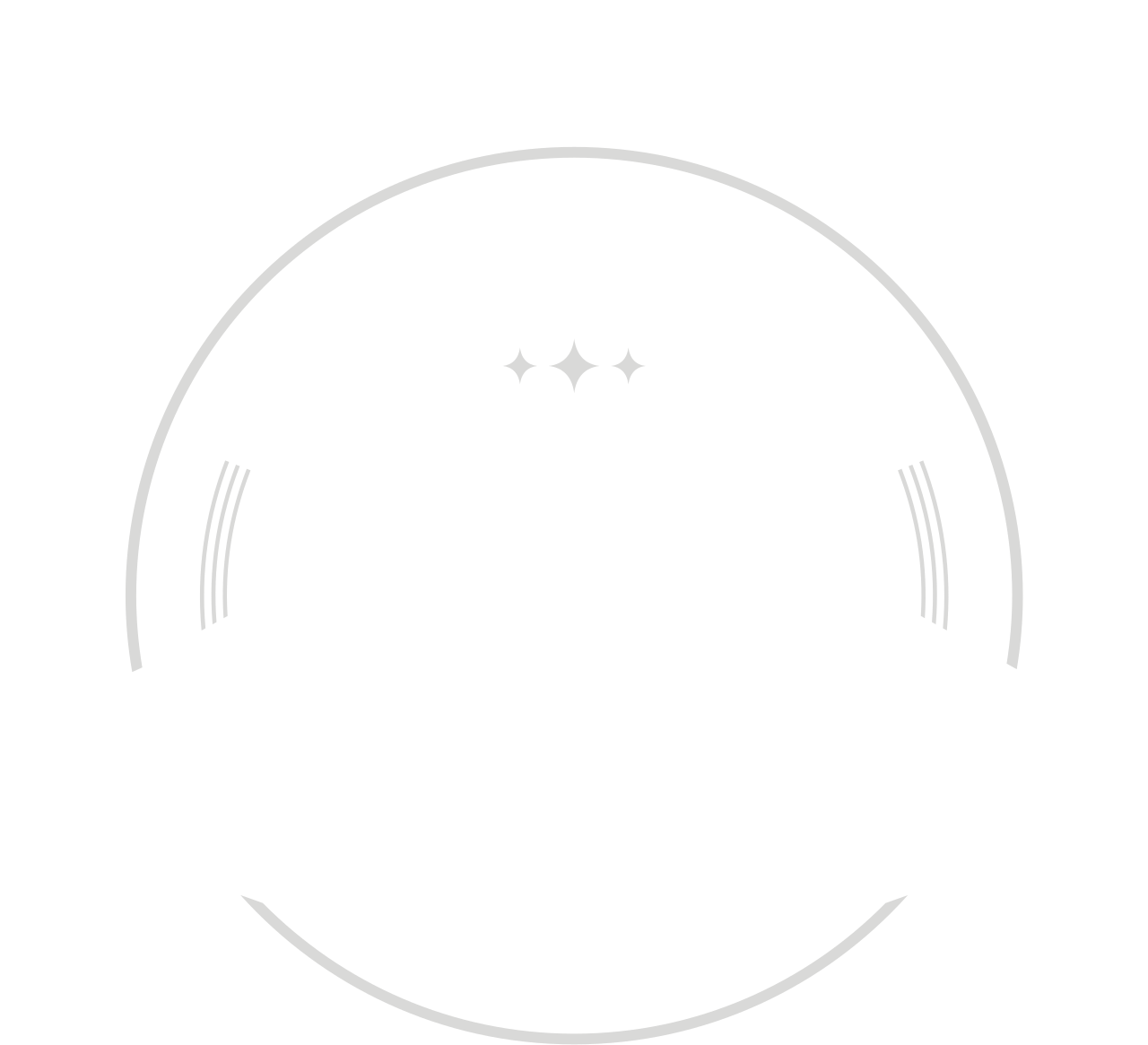 White transparent Find My Damage logo